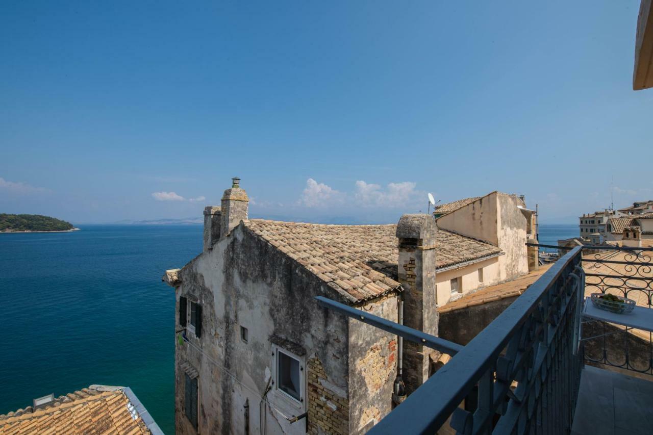 City Walls Sea View Corfu  Bagian luar foto