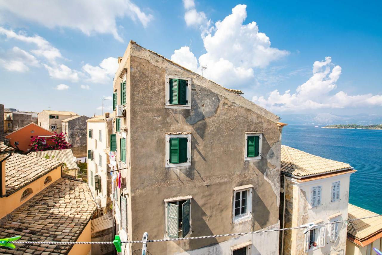 City Walls Sea View Corfu  Bagian luar foto